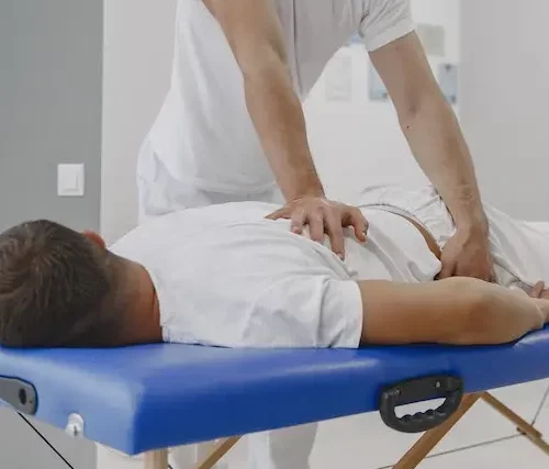 Chiropractic Treatment on Patient