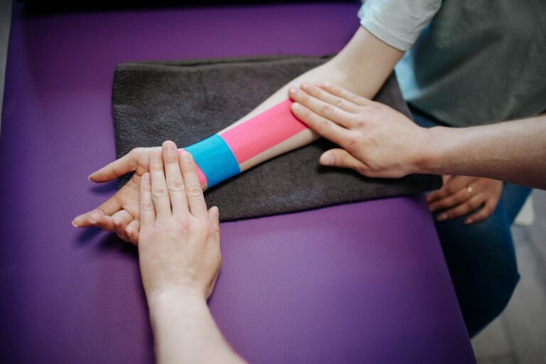 Kinesiology Taping: Unraveling the Mystery Behind the Colorful Tape –  Ortman Chiropractic